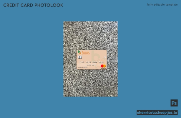 Honduras Banco de Occident Mastercard Photolook-Beispielvorschau